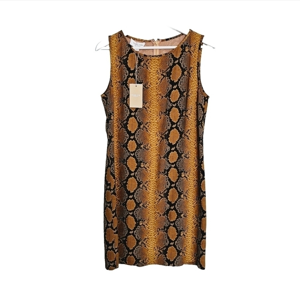 NEW Michael Kors Collection Python-Print Tank Shi… - image 2